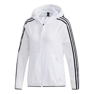 adidas (WMNS) adidas Windbreaker 3S Jacket White FT2881