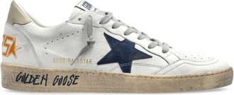 Golden Goose Ballstar Nappa bovenste teen en su&egrave;de sterleren hak