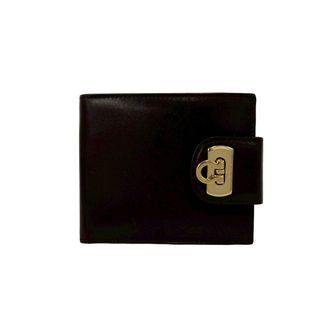Ferragamo Brown Leather Wallet (Bi-Fold) (Pre-Owned)