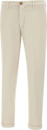 Re-hash Broeken, Heren, Beige, W31, Katoen, Mucha Chinos