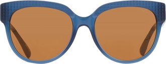 Chopard Brown Flash Mirror Gold Oval Ladies Sunglasses SCH234S U36G 56