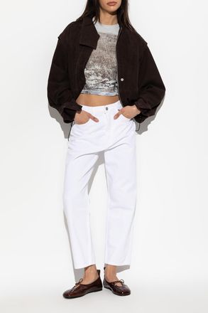 Rotate Suede Jacket, Womens, Brown