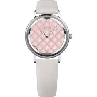 Jowissa Horloges - Dames - Horloges - Grijs - ONE Size - Leer - Accessoires