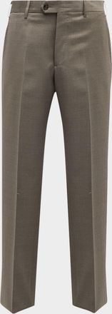 Giorgio Armani Men & apos;s Stone Wool Trousers