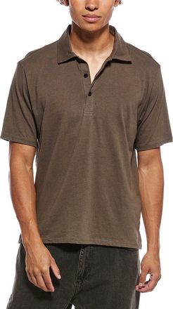 Rag & Bone Rag & Bone Classic Linen-Blend Polo Shirt