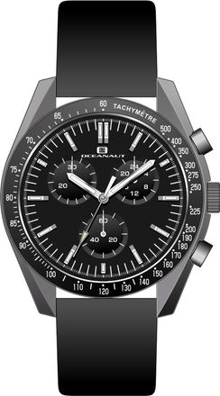 Oceanaut Mens Orbit Black Round 40mm