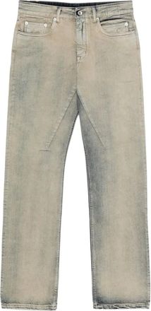 Rick Owens Jeans con effetto schiarito - Blu