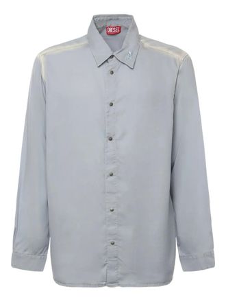 Diesel Camicia con logo - Grigio