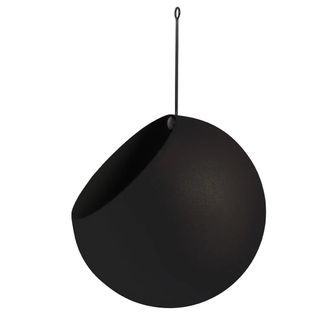 AYTM Globe H&auml;ngeblumentopf &Oslash; 21 cm, schwarz / schwarz