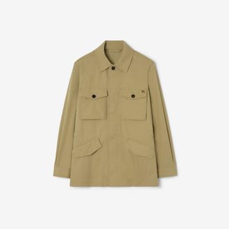 Burberry Cotton Twill Bradmore Jacket