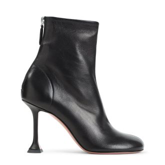 Amina Muaddi Iris Bootie 95 Nappa