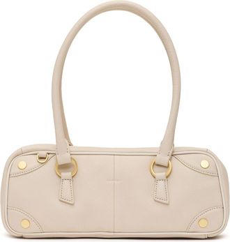 Hammitt Small Meredith Leather Shoulder Bag in Catamaran Cream/Brushed Gold at Nordstrom