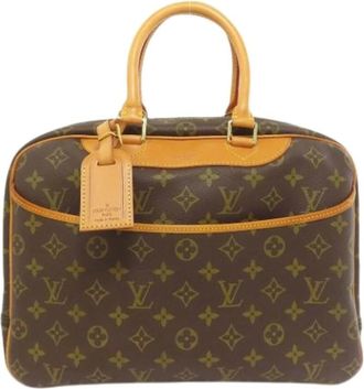Louis Vuitton Pre-owned Handbags, female, Brown, Size: ONE SIZE Pre-owned Deauville Handbag