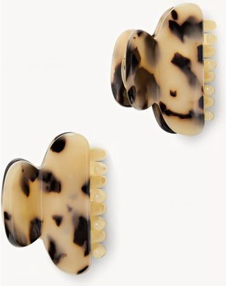 Machete Jewelry Twin Heirloom Claws in Blonde Tortoise at Nordstrom