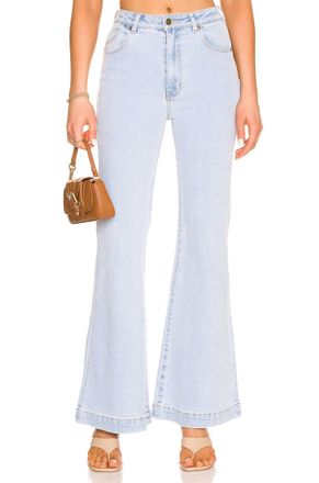 Rolla's Eastcoast Flare Jean In Cloud Blue