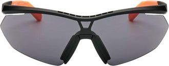 adidas Unisex Black Shield Sunglasses SP0016