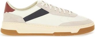 HUGO BOSS Baltimore Tenn - Heren - Sneakers - Wit - 40 EU - Leer - Schoenen