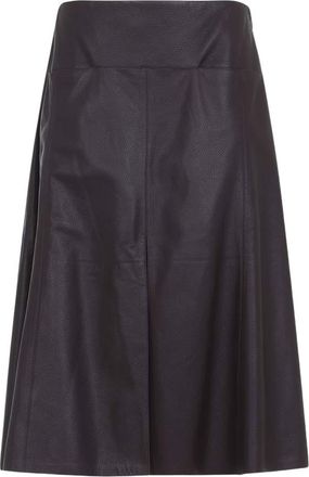 Alaia Black Midi Skirt