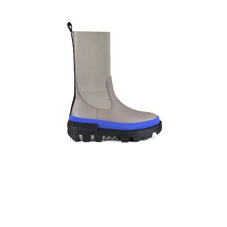 Moncler Dames, Schoenen, Grijs, Maat: 36 EU Leer