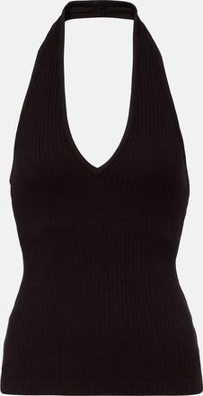 Citizens Of Humanity Thea ribbed-knit halterneck top