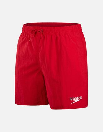 Speedo Mens Speedo Mens Essential 16 Swim Shorts - Red - Size: 32/30/31