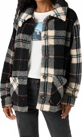 O'Neill Huxlee Printed Jacket In Black
