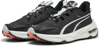 Puma Womens Fast Trac Nitro 3 Wns Trail Running Shoes in Black-Red - Size UK 4.5