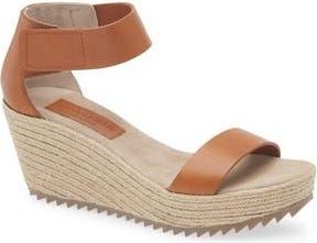 Pedro Garcia Fidelia Wedge Sandal in Maple Vacchetta at Nordstrom Rack, Size 8.5Us / 38.5Eu