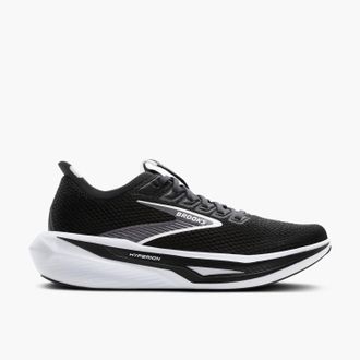 Brooks Womens Hyperion 3 Running Shoes In Black/white