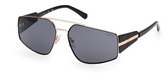 Guess GU00091 05A Mens Sunglasses Black Size 61