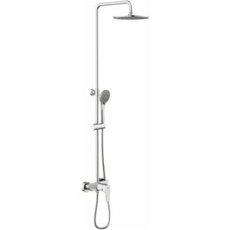 Genebre Genebre - Cm64110 32 Oslo Columna Grifo Monomando Extensible Con Equipo De Ducha