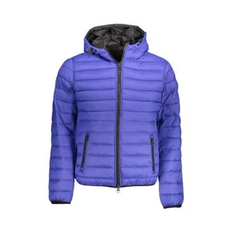 U.S.Polo Association Reversible Jacket - Heren - Winterjassen - Blauw - 2XL - Nylon - Jassen
