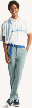 Nautica Mens Flat-Front Performance Pant
