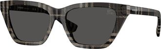 Burberry BE4468F Asian Fit 419987 Womens Sunglasses Grey Size 54