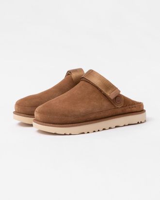 UGG UGG Goldenstar Womens Clog - Chestnut Suede - Size UK 5