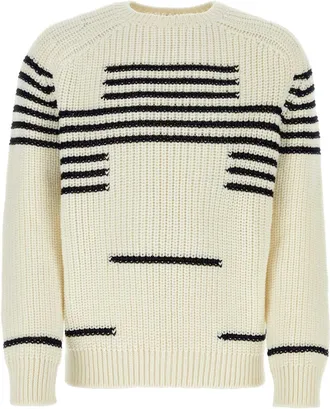 Loewe Ivory Wool Blend Sweater