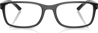 Prada 53mm Pillow Optical Glasses in Transparent Grey at Nordstrom
