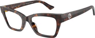 Giorgio Armani Ar 7285Hu Optical Frame - Dames - Brillen - Bruin - 51 MM - Accessoires