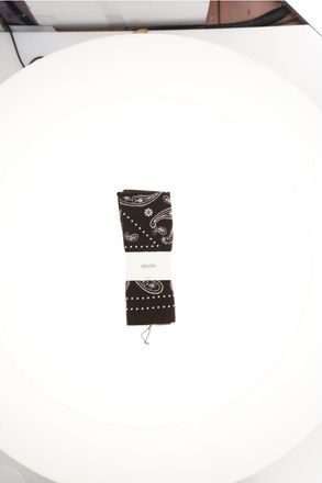 Destin Bandana Paisley Scarf - Brown