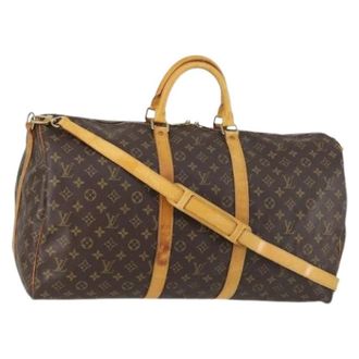Louis Vuitton Pre-owned Weekend Bags, female, Brown, Size: ONE SIZE Pre-owned Weekend Bag