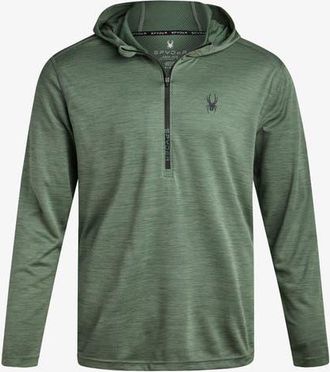 Spyder Men Knit Half Zip in Spruce Green at Nordstrom, Size Medium