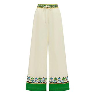 Alemais Donna, Pantaloni, Bianco, S, new
