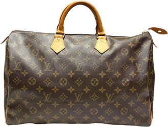 Louis Vuitton Brown Monogram Monogram Boston Bag (Pre-Owned)