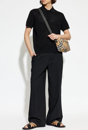 Burberry Polo Marcus, Mens, Black