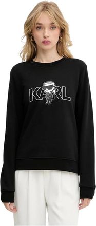 Karl Lagerfeld Donna, Felpe, Nero, XS, new