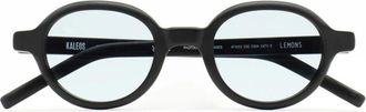 Kaleos Lemons Zonnebril - Dames - Zonnebrillen - Zwart - 47 MM - Accessoires