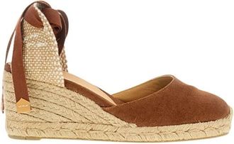 Castaner Wedges - Dames - Sleehakken - Bruin - 38 EU - Katoen - Schoenen