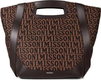 Missoni Dames, Tassen, Bruin, Maat: ONE Size Leer