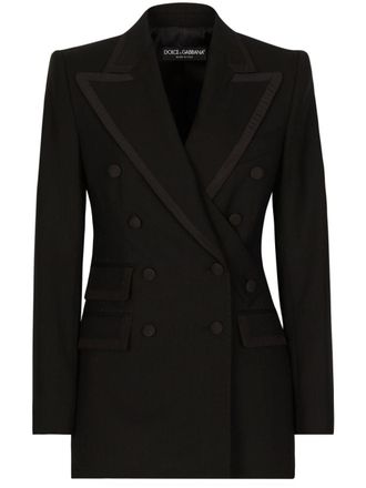 Dolce & Gabbana Blazer doppiopetto - Nero