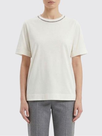 Brunello Cucinelli T-shirts basic in cotone Brunello Cucinelli